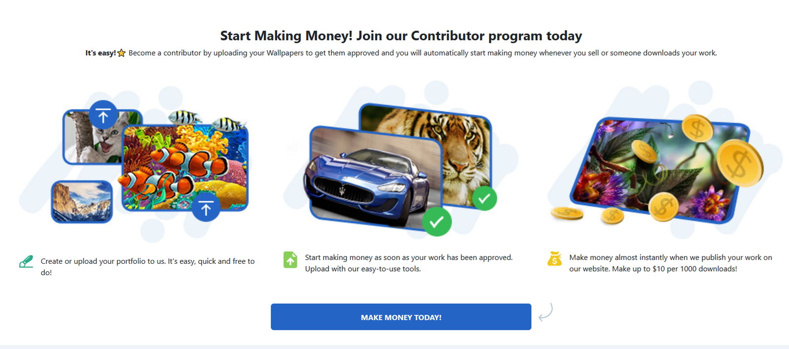 Zedge Alternative Website Earn Money